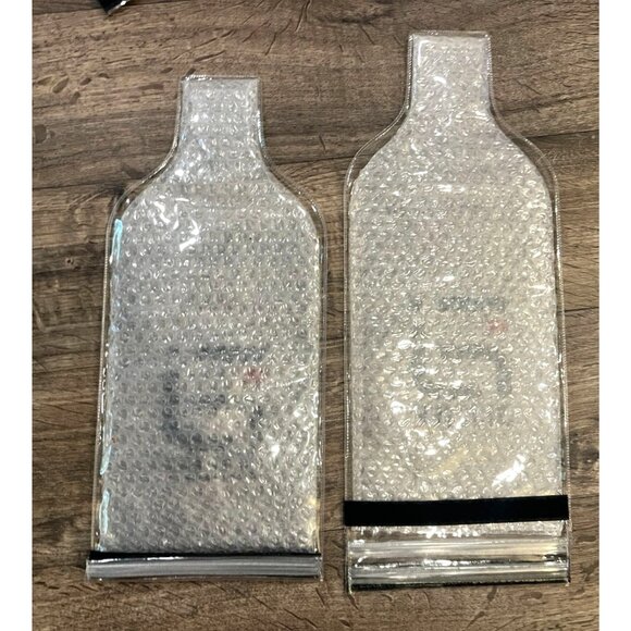 JIJLife Wine Bottle Protector Sleeve Set Of 5  Reusable Leak-Proof Bubble Wrap - Picture 5 of 11